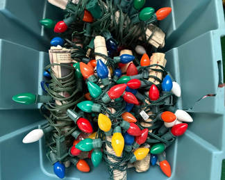 Lot 79: Multicolored String Christmas Lights