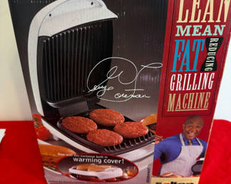 Lot 31: George Foreman Lean Mean Fat Reducing Grilling Machine