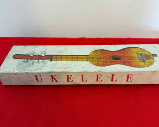 Lot 5: Miniature Ukulele with Box