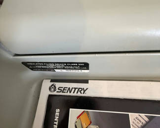 Lot 23: Sentry Fire-Resistant Security Box