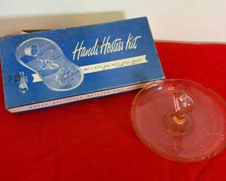 Lot 50: Handi Hostess Kit Waffle and Pastry Molds with Glass Lid