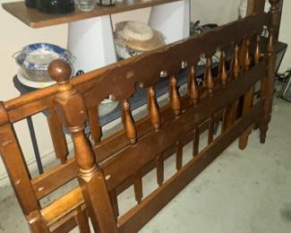 PAIR OF BEDS