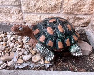 EVEN MR. TURTLE IS MOVING FAST TO GET HERE!