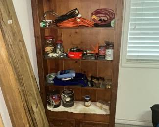 RUSTIC PINE SHELF