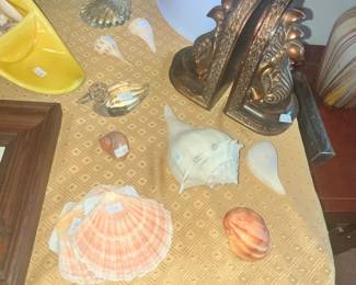 SEASHELLS, BOOKENDS