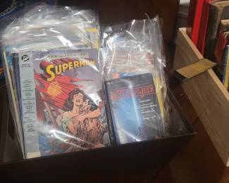 Vintage Starlog magazines, comic books and movie memorabilia. Large collection. Items and sets priced individually.