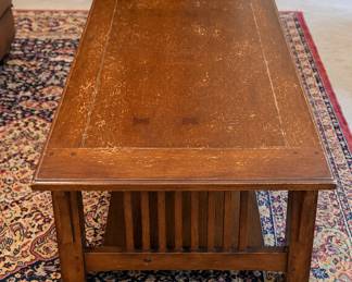 Wood coffee table - $100