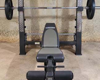 Full weight bench and accessories $125