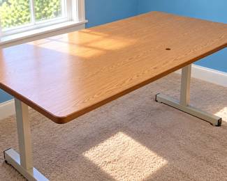 Large wood office/conference table – $50