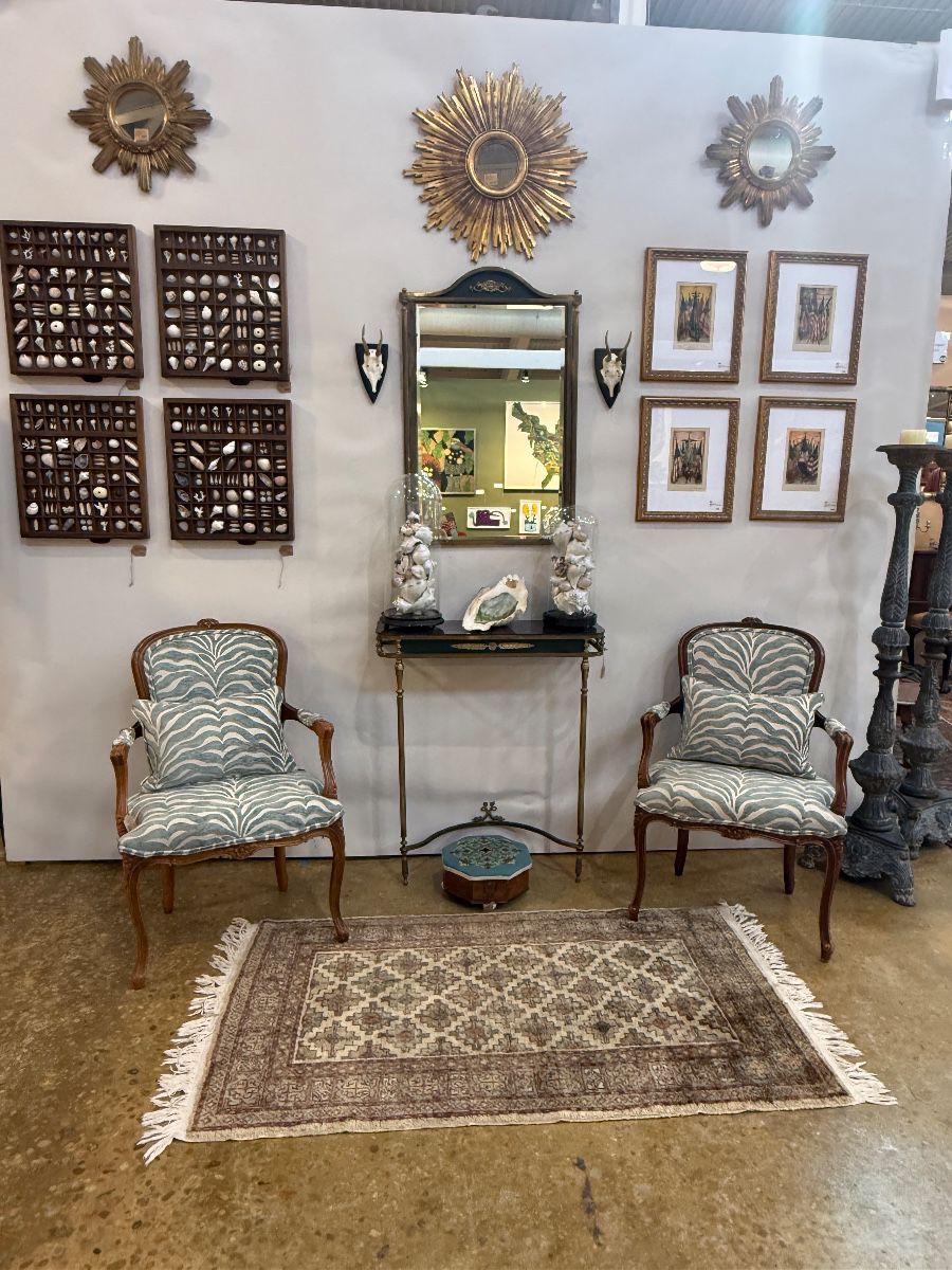 French walnut fauteuils 