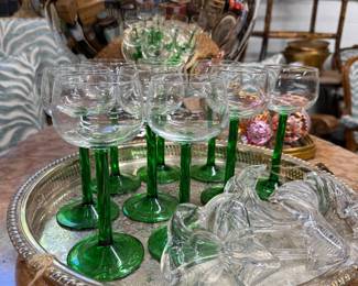 French wine glasses