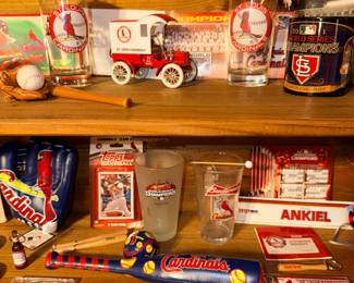 Items Located In The 2nd Bedroom (St Louis Cardinals Baseball & Sports Memorabilia Room)