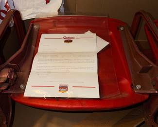 Items Located In The 2nd Bedroom (St Louis Cardinals Baseball & Sports Memorabilia Room)