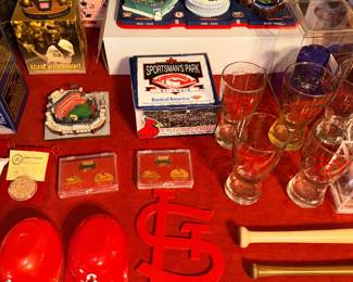 Items Located In The 2nd Bedroom (St Louis Cardinals Baseball & Sports Memorabilia Room)
