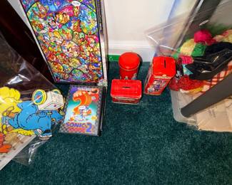 Items Located On 1st Bedroom (Toy Disney Room)