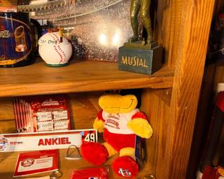 Items Located In The 2nd Bedroom (St Louis Cardinals Baseball & Sports Memorabilia Room)