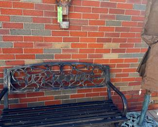 Items Located On The Back Patio