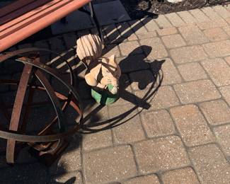 Items Located On The Back Patio