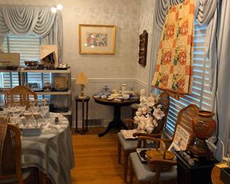 Items Located In The Dining Room