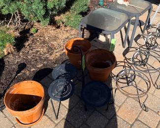 Items Located On The Back Patio