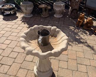 Items Located On The Back Patio