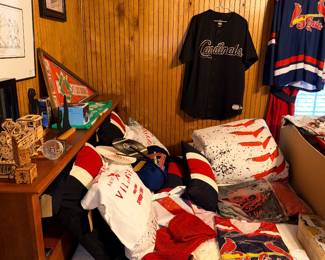 Items Located In The 2nd Bedroom (St Louis Cardinals Baseball & Sports Memorabilia Room)
