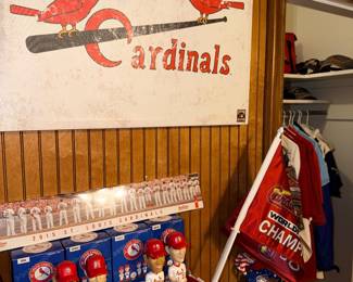 Items Located In The 2nd Bedroom (St Louis Cardinals Baseball & Sports Memorabilia Room)