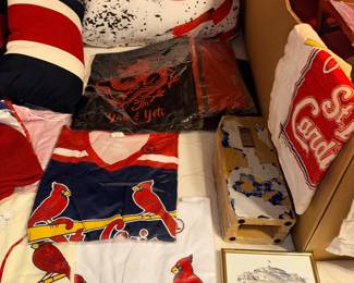 Items Located In The 2nd Bedroom (St Louis Cardinals Baseball & Sports Memorabilia Room)