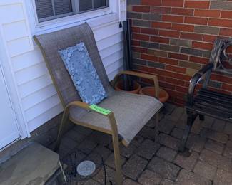 Items Located On The Back Patio