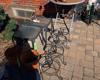 Items Located On The Back Patio