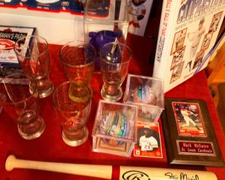 Items Located In The 2nd Bedroom (St Louis Cardinals Baseball & Sports Memorabilia Room)