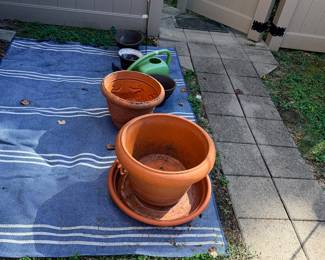 Items Located On The Back Patio