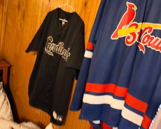 Items Located In The 2nd Bedroom (St Louis Cardinals Baseball & Sports Memorabilia Room)