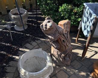 Items Located On The Back Patio