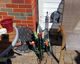 Items Located On The Back Patio