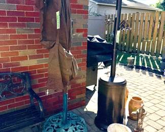 Items Located On The Back Patio