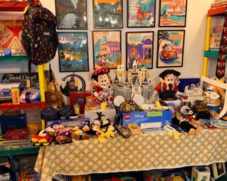 Items Located On 1st Bedroom (Toy Disney Room)
