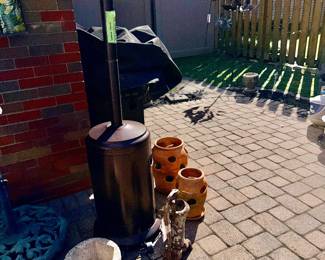 Items Located On The Back Patio
