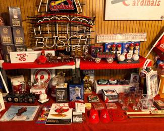 Items Located In The 2nd Bedroom (St Louis Cardinals Baseball & Sports Memorabilia Room)