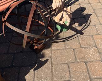 Items Located On The Back Patio