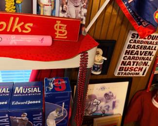 Items Located In The 2nd Bedroom (St Louis Cardinals Baseball & Sports Memorabilia Room)
