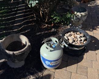 Items Located On The Back Patio
