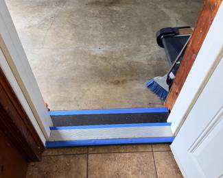 Steps leading To The Two Car Garage ~ Be Careful On The Steps!