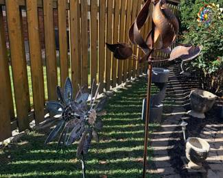 Items Located On The Back Patio