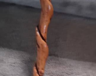 Hand finished Crooked Stick Cane