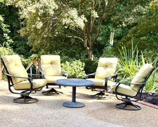 Bon Air Hearth and Home chair and table set