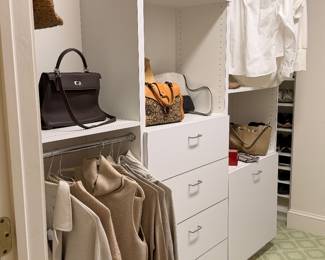 Closets are LOADED