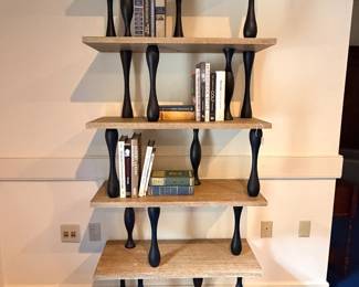 La Diff fun and funky twist on a traditional bookshelf!