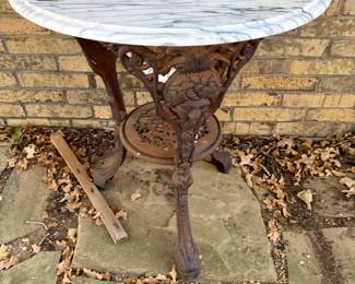 Antique marble top