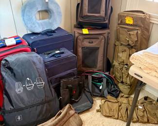 Lots of luggage